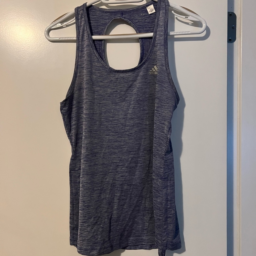 2/$30 💫 Adidas purple workout tank